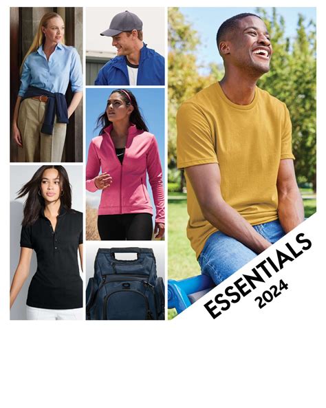 essentials catalog website.